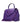 Versace Purple Leather Handbag