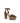 Gianvito Rossi Brown Suede Leather Platform Sandals