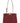 Fendi Bordeaux Lamb Leather Shoulder Bag