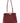 Fendi Bordeaux Lamb Leather Shoulder Bag