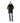 Refrigiwear Black Polyester Full-Length Jacket