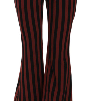 Dolce &amp; Gabbana Elegant Cropped Flared Trousers