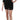 John Richmond Elegant Black Silk Mini Dress with Sequins