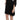 John Richmond Elegant Black Sequined Silk Mini Dress John Richmond