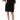 John Richmond Elegant Black Sequined Silk Mini Dress