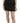 John Richmond Studded Black Leather Mini Sheath Dress John Richmond 