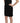 John Richmond Elegant Black Sheath Silk Dress John Richmond 