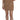 PINK MEMORIES Elegant Brown Shift Mini Dress