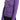 Exte Elegant Purple Crystal Embellished Long Sleeve Top