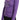 Exte Elegant Purple Crystal Embellished Long Sleeve Top Exte