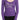 Exte Elegant Purple Crystal Embellished Long Sleeve Top Exte