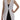 PINK MEMORIES Elegant Sleeveless Cotton Vest in Pristine White