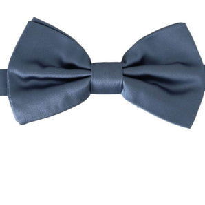 Dolce &amp; Gabbana Elegant Blue Silk Bow Tie