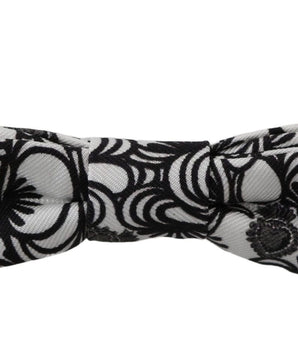 Dolce & Gabbana Exquisite Silk Bow Tie with Pattern Dolce & Gabbana 