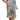 Dolce &amp; Gabbana Elegant Silver A-Line Dress with Crystal Accents