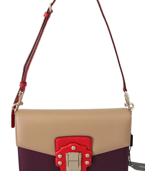 Dolce & Gabbana Exquisite LUCIA Leather Shoulder Bag Dolce & Gabbana 
