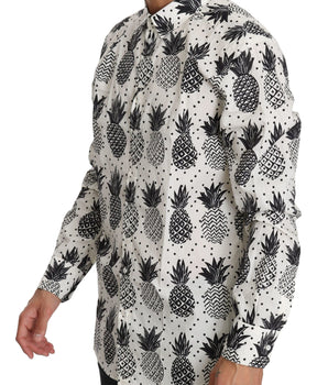 Dolce & Gabbana Elegant White Cotton Casual Shirt Dolce & Gabbana 