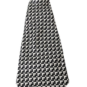 Dolce &amp; Gabbana Elegant Black Patterned Silk Tie