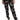 Dolce & Gabbana Black Puppy Dog Mid Waist Skinny Silk Pants Dolce & Gabbana