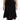 Dolce &amp; Gabbana Elegant Black Fit Flare Wool Blend Dress