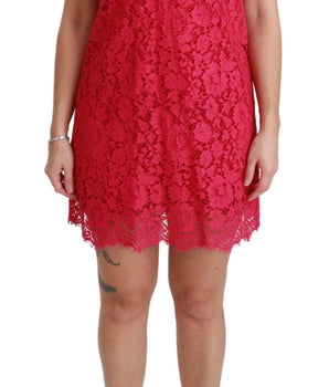Dolce &amp; Gabbana Shocking Pink Mini Bodycon Dress