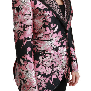 Dolce & Gabbana Elegant Floral Jacquard Blazer