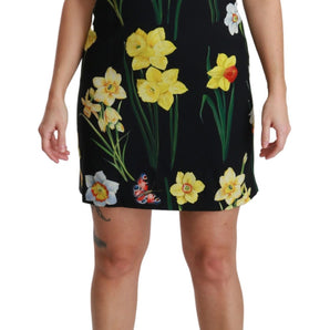 Dolce &amp; Gabbana Floral Sheath Mini Dress - Elegance Redefined