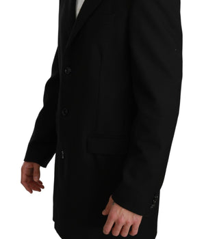 Dolce & Gabbana Elegant Black Wool Formal Blazer Dolce & Gabbana 