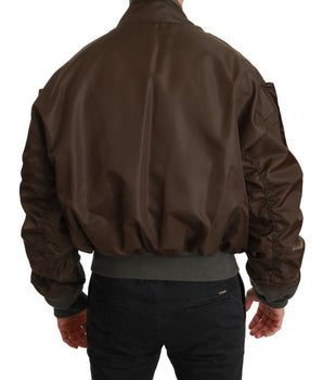 Dolce & Gabbana Sequined Double-Breasted Bomber Jacket Dolce & Gabbana 