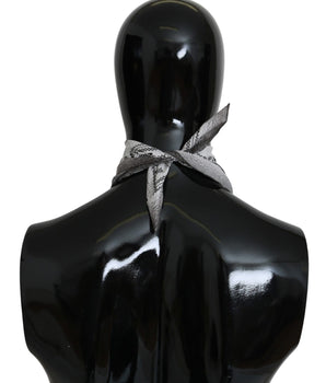 Costume National Chic White Cotton Men's Scarf Costume National 