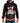 Dolce & Gabbana Elegant Black Hooded Sweater with Multicolor Motif Dolce & Gabbana 