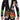 Dolce &amp; Gabbana Chic Black Multicolor Motif Slim Fit Blazer