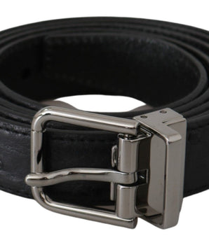 Dolce & Gabbana Elegant Exotic Skin Designer Belt Dolce & Gabbana 