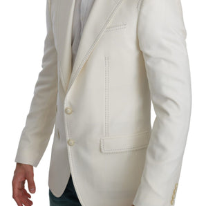 Dolce &amp; Gabbana Elegant Slim Fit Virgin Wool Blazer