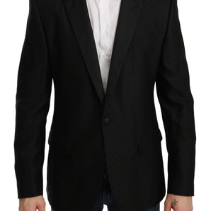 Dolce &amp; Gabbana Chaqueta Martini de corte slim con lunares