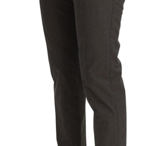 Dolce &amp; Gabbana Elegant Brown Casual Pants