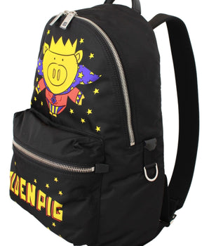 Dolce & Gabbana Golden Pig Motif Luxe Backpack Dolce & Gabbana 