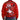 Dolce & Gabbana Vibrant Red Bomber Jacket with Multicolor Motif