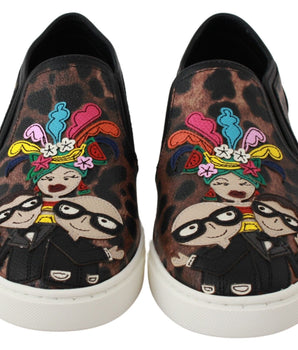 Dolce & Gabbana Elegant Leopard Print Loafers for Sophisticated Style Dolce & Gabbana 