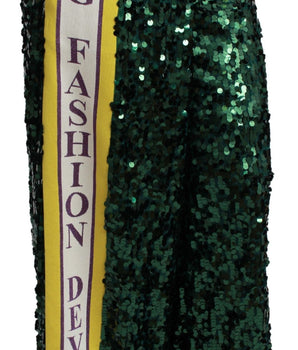 Dolce &amp; Gabbana Exclusive Multicolor Sequined Pants