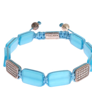 Chic Nialaya Diamond & Opal Beaded Bracelet Nialaya 