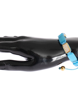 Nialaya CZ Opal 18K Gold 925 Bracelet