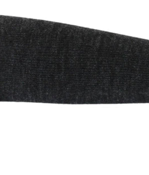 Dolce & Gabbana Gray #DGLovesLondon Embroidered Virgin Wool Gloves Dolce & Gabbana 