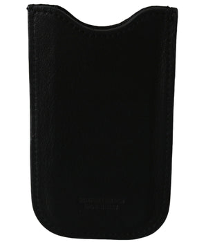 John Galliano Elegant Black Genuine Leather Men's Wallet John Galliano 