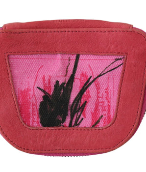 PINKO Elegant Pink Fabric Coin Wallet PINKO 
