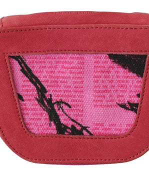 PINKO Elegant Pink Fabric Coin Wallet PINKO 
