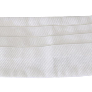 Dolce & Gabbana Elegant Silk White Cummerbund Dolce & Gabbana 