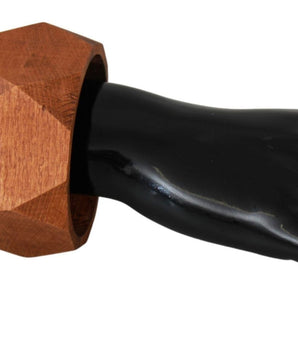 Costume National Chic Unisex Wooden Bracelet Costume National 