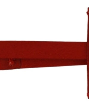 Costume National Elegant Leather and Metal Keychain - Red Costume National 