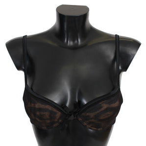 Sujetador push-up de leopardo Sultry de Roberto Cavalli